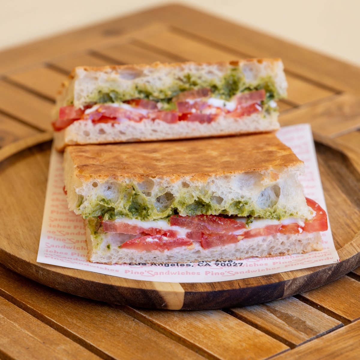 Authentic Schiacciata Sandwiches